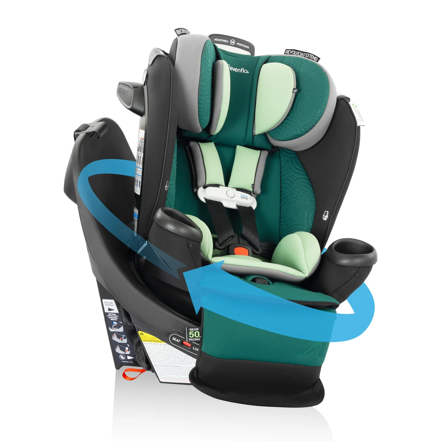 EvenfloBabe™ 360° Smooth Rotation Car Seat