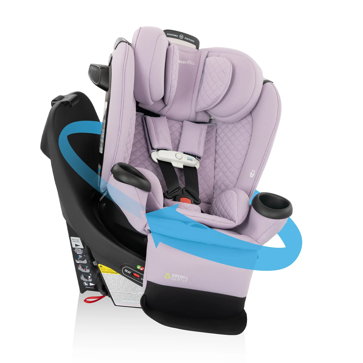 EvenfloBabe™ 360° Smooth Rotation Car Seat